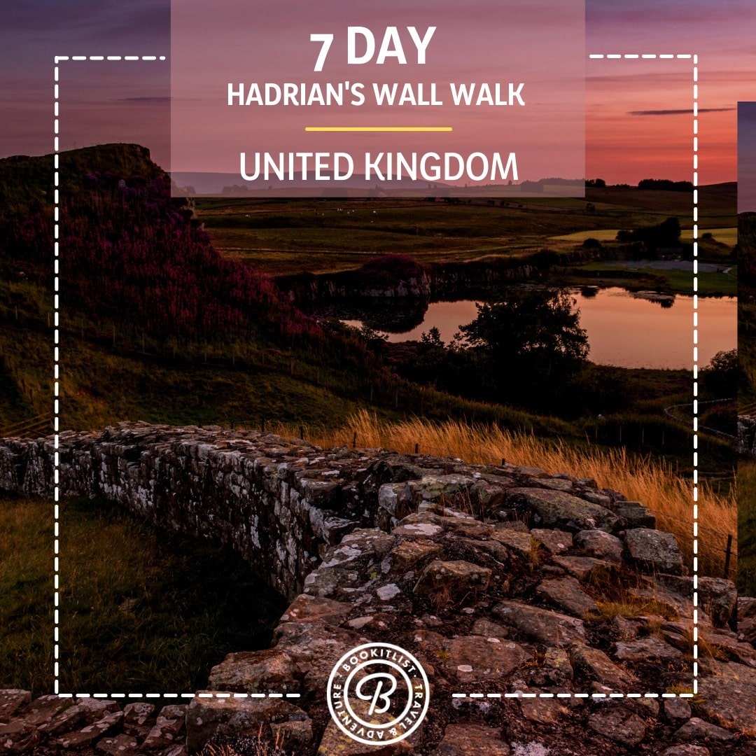 7 Day Hadrians Wall Walk