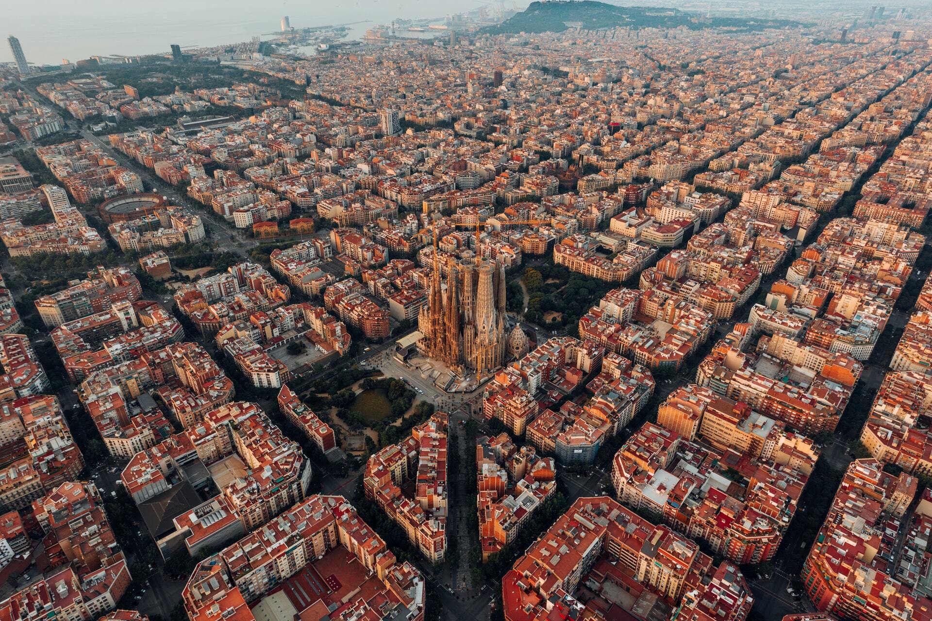 Barcelona ariel