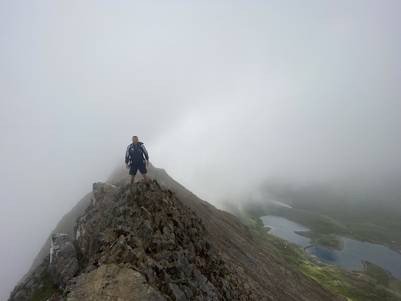 Climbing Crib Goch