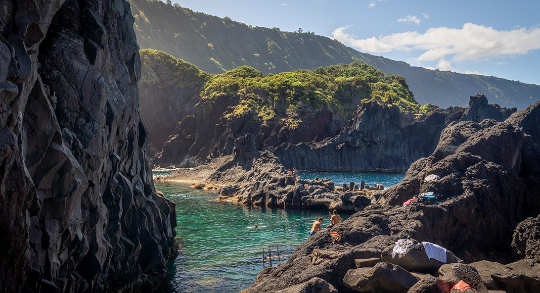 Natural Pools Sao Jorge Island