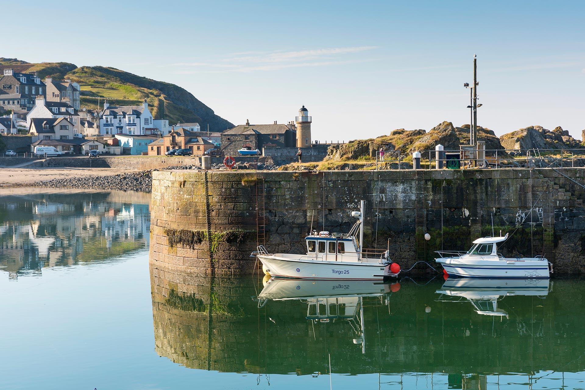 Port Patrick Harbour Dumfries Galloway