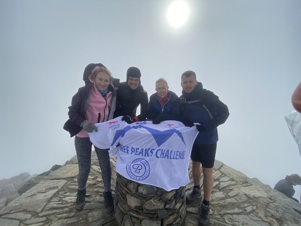 Snowdon 3 peaks challenge