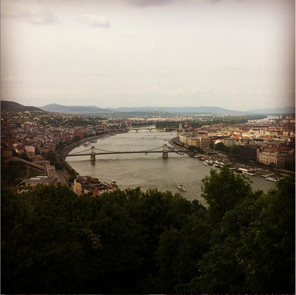 View from Gellert hill