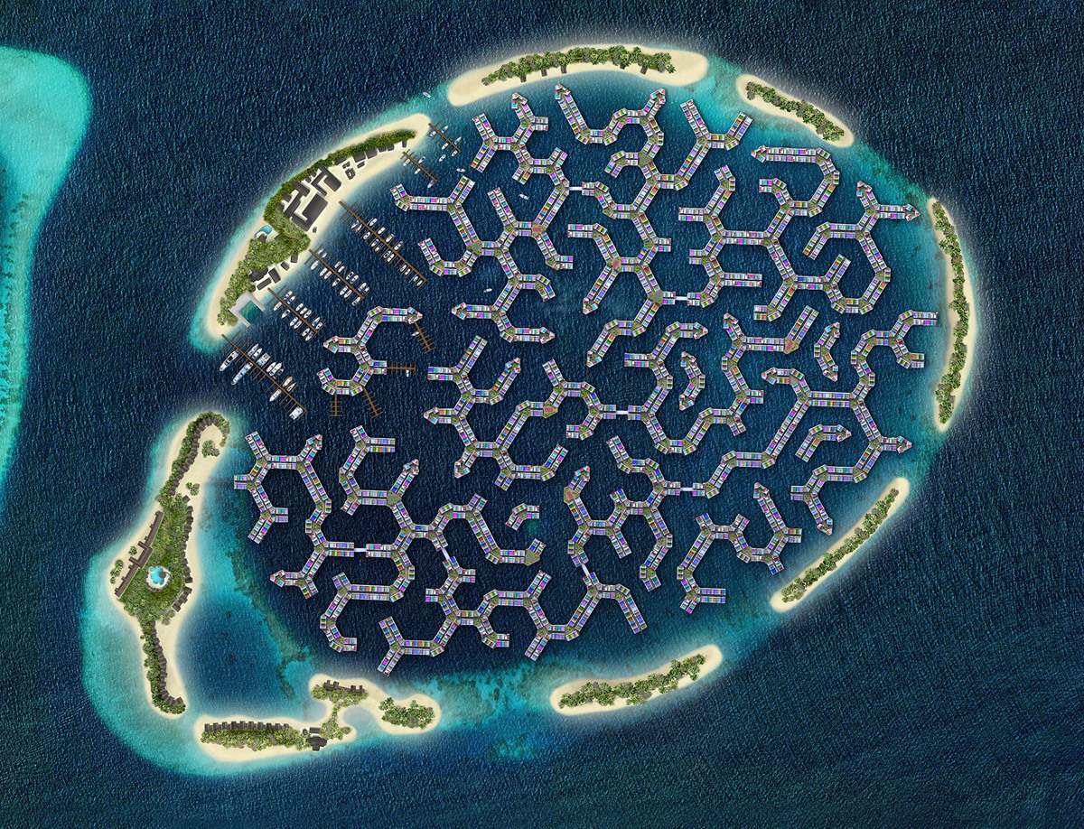 The Maldives is building the world's first floating city