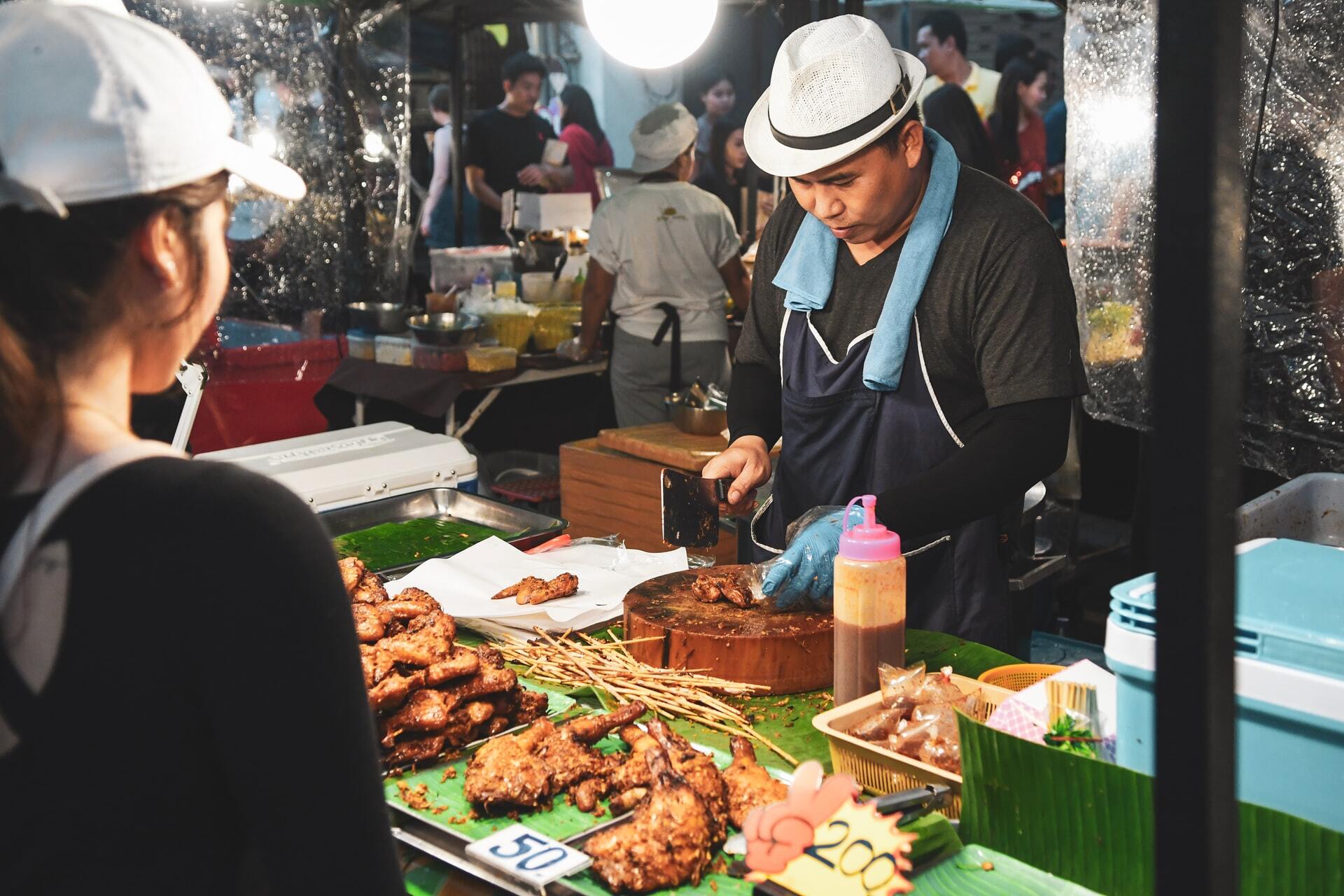 Thai night market